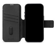 Decoded Leather Detachable Wallet do iPhone 18 Pro MagSafe (black) - 1586670 - zdjęcie 5
